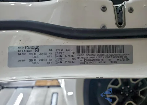 2019 Jeep Compass Trailhawk z USA, uszkodzony, nr VIN 3C4NJDDB4KT713866